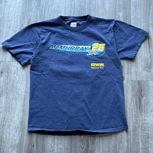 Chase Authentics Jamie McMurray 26 Irwin Tools NASCAR Racing T-Shirt Mens Large
